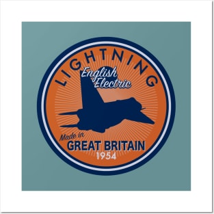 English Electric Lightning Posters and Art